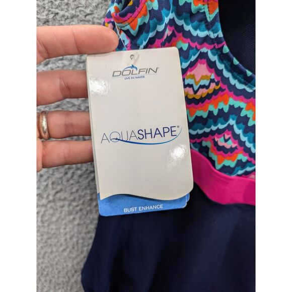 NWT Dolfin Aquashape Women's Moderate Scoop Back Swimsuit sz 6 - Picture 10 of 12